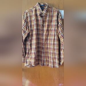 John Ashford Multicolor Plaid Button-Down Shirt